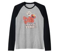Sesame Street Tickle Me Elmo Tickle Tim Raglan Baseball Tee