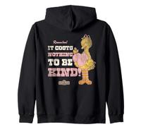 Sesame Street Vintage Big Bird, Costs Nothing To Be Kind Zip Hoodie