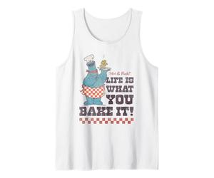 Sesame Street Vintage Heart Cookie Life is What You Bake It Tank Top
