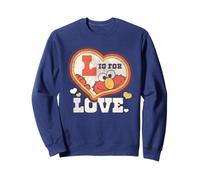 Sesame Street Vintage Heart Elmo, L Is For Love Sweatshirt