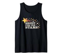 Sesame Street Vintage Heart Elmo Shoot for The Stars Tank Top