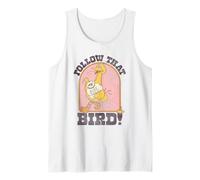 Sesame Street Vintage Heart, Follow that Big Bird Tank Top