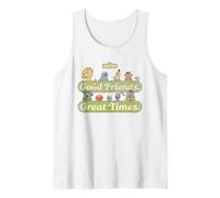 Sesame Street Vintage Heart Good Friends, Great Times Tank Top