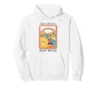 Sesame Street Vintage Heart, Kind Hearts, Kind World Pullover Hoodie