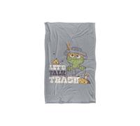 Sesame Street Vintage Heart Oscar, Let'S Talk Trash Silky Touch Super Soft Throw Bl | Size: Extra Large Sesame Street Multicolor Extra Large