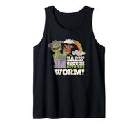 Sesame Street Vintage Oscar, Early Grouch Gets The Worm Tank Top
