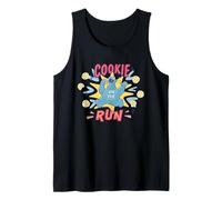 Sesame Street Vintage Sign Cookie Monster On The Run Tank Top