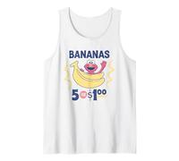 Sesame Street Vintage Sign Elmo's Bananas Tank Top