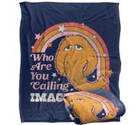 Sesame Street Vintage Snuffleupagus, Imaginary Silky Touch Super Soft Throw Blanket 152 X 127 Cm