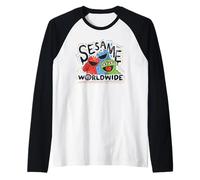Sesame Street Worldwide Trio Raglan Baseball Tee
