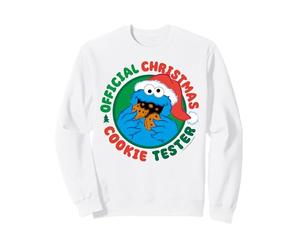 Sesame Street Xmas Cookie Monster Christmas Classic Santa Sweatshirt