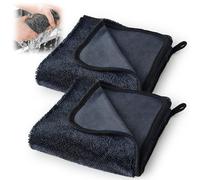 sesameless Bathroom Drying Cloth, Thicken Drying Towel Wonder Super Absorbent Cloth for Car Window Shower Bathroom Kitchen(40×40cm) (2)