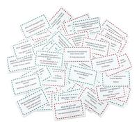 sesameless Christmas Cracker Jokes Xmas Cracker Fillers Pack of 100 Precut Funny Jokes For Kids and Adults Party Friend Family Gathering