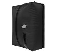 Sesaver 16 L Professional Vacuum Bags for Travel Reusable Compression Bags with Waterproof Airtight Zipper Tear Resistant Vacuum Compression Bag Space Saving for Frequent Traveler Camper(Black,16L)