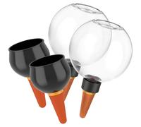 Sesaver 2/4Pcs Automatic Watering Globes 500ml/80ml Self Watering Planter Automatic Waterers Aqua Ball Drip Feeders Easy to Use Plants Self Waterings Globes for Plant Home Indoor Outdoor