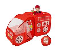 Sesaver Pop Up Tents for Kids, Waterproof Foldable Kids Pop Up Play Tent - Pretend Playhouse Indoor Outdoor Gamehouse Toy Hut Toy Present Suitable for Boys Girls Toddlers Playing (Fire truck 1)