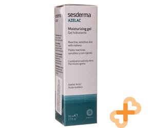 SESDERMA AZELAC Hydrating Moisturizing Anti Redness Gel 50ml Acne Prone Skin