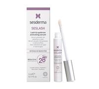 Sesderma Seslash and Eyebrow Serum 5ml - Nourishing Formula for Longer Thicker Eyelashes - Fuller Eyebrows with Reducing Hair Loss - Lash Eyebrow Growth Promoter