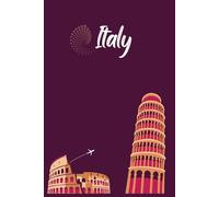 SESHAT Italy Travel Diary | 90 GSM A Dot Grid Journal: 120 Pages | Travel Diary | Gifting Purpose Diary