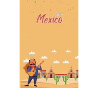SESHAT Mexico Souvenir Diary | 90 GSM A Dot Grid Journal: 120 Pages | Travel Diary | Gifting Purpose Diary
