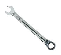 Seshin Buffalo 12mm Ratchet Spanner Steel Fixed Head Gear Wrench Open End & Ring (12mm)