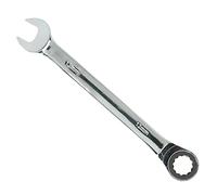 Seshin Buffalo 13mm Ratchet Spanner Steel Fixed Head Gear Wrench Open End & Ring (13mm)