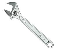 Seshin Buffalo DRAAK Adjustable Wrench 10 Inch 250mm with Wide Caliber Opening Plumbing Spanner Heavy Duty Professional Quality Hand Tool