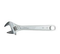 Seshin Buffalo DRAAK Adjustable Wrench 8 Inch 200mm with Wide Caliber Opening Plumbing Spanner Heavy Duty Professional Quality Hand Tool