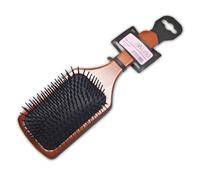 SesioMWorld Large Rectangular Wooden Detangling Brush
