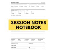 Session Notes Notebook: Confidential Documentation Notebook for Counselling Professionals, LCSWs & Private Practice Therapists