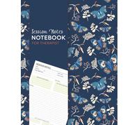 Session Notes Notebook for Therapists: Organize Client Sessions, Track Progress, and Stay Compliant |A Professional Therapy Journal for Counselors, Psychologists, and Mental Health Practitioners