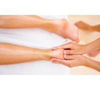 Session of reflexology with Reiki