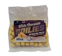 Session Pack 15 mm White Chocolate Boilies - Beige, 200 g