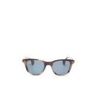 Sestini Eyewear Venti striped sunglasses - Brown One Size