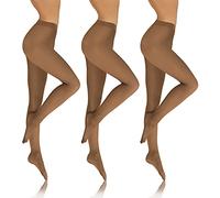 Sesto Senso 3 Pack Tights Women Opaque 70 Den Microfibre 4 L White