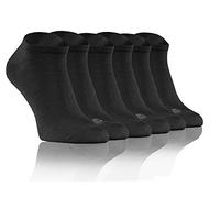 Sesto Senso Bamboo Socks Natural Organic Low Sneakers Women Men 3 Pack 38-40 Graphite