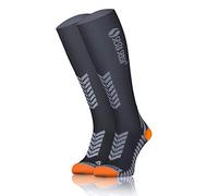 Sesto Senso Compression High Socks Women Men Sport Running 1-3 Pairs 11-14 Graphite