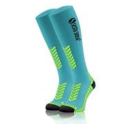 Sesto Senso Compression High Socks Women Men Sport Running 1-3 Pairs 7-10 Turquoise