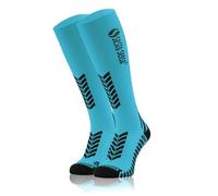 sesto senso High Compression Socks Sports Socks for Women and Men for Sports, blue, 35-38