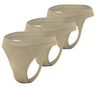 Sesto Senso Men Seamless Strings G-Strings Sexy 3 Pack S/M Beige