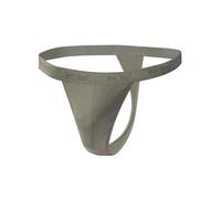 Sesto Senso Mens Gstring Underwear Cotton 1/4 pack Sexy Thong Panties S Dark Beige