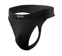 Sesto Senso Mens Gstring Underwear Micromodal 1/3 Pack Sexy Thong Panties XXL 3 Black