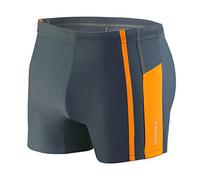 Sesto Senso Mens Swim Aquashorts Swimming Trunks Drawstring Beach Swimwear Shorts BD 364 4XL Graphite