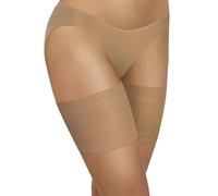 Sesto Senso Sexy Lace Thigh Bands Anti-Chafing 4 Strips of Silicone Beige 75-80 XXL 16