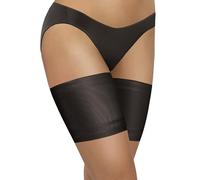 Sesto Senso Sexy Smooth Thigh Bands Anti-Chafing 4 Strips of Silicone Black 55-60 S 8