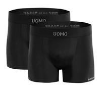 Sesto Senso Solar Black Boxer Shorts - 2 pairs