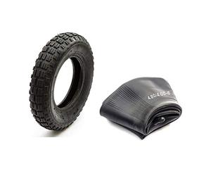 Set 1 x Tyre + 1 x Innertube 4.80/4.00-8 Knobbly Tread DR49 Dirtbike Offroad Fits Sizes 3.50-8 Or 4.80-8 Or 4.80/4.00-8 4 Ply