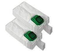 SET - 12 Microfiber Vacuum Cleaner Dust Bags For Vorwerk Kobold VK 140 150, VK140, VK150, EB360, EB370, EB 360 370