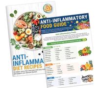 Set 2 Anti Inflammatory Diet Foods List, The Anti Inflammatory Diet And Action Plan Brochure, Nutrition Grocery, Foods To Eat-Avoid, Recipes Guide For Beginners, Healthy Nourishing Plan, Antioxidants