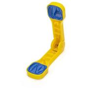 Set: 2 in 1 Trout Dough Shaper in Realistic Bee Maggot Shape and Teardrop Shape, Baitformer, Yellow, Green or Red + Free Petri Heil! Sticker (Yellow)